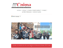 Tablet Screenshot of cnima.com